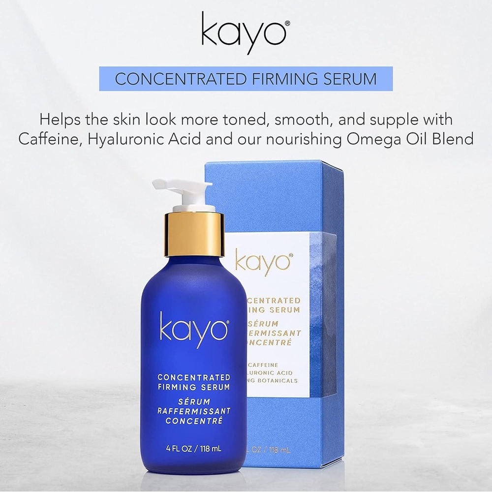 Kayo Concentrated Hyaluronic Firming Serum. 4 Fl. Oz. New